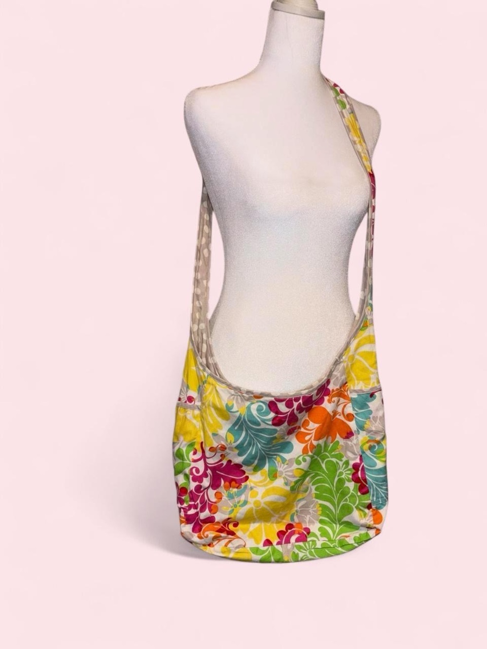Thirty One Crossbody Reversible Boho Bag